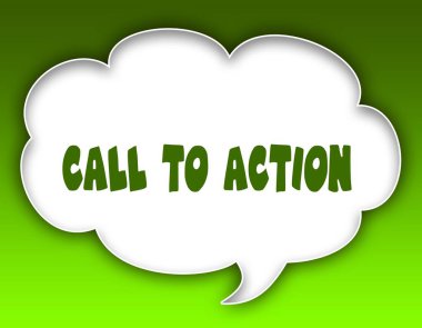 Aramak için yapılacak konuşma bulut grafik. Yeşil arka plan.