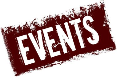 Kırmızı retro sıkıntılı zemin üzerine olaylar.