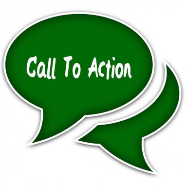 Yeşil konuşma balonları eylemi çağırma kısa mesaj ile.