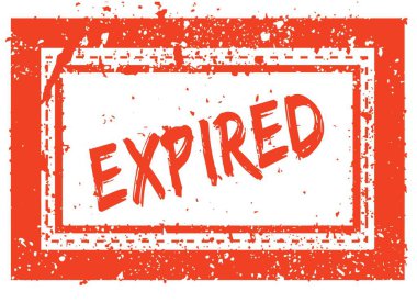 Turuncu kare çerçeve lastik damgası doku ile sona erdi