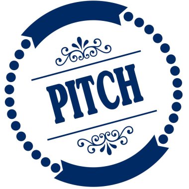 Pitch mavi mühür.