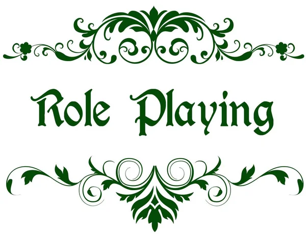 Green frame with ROLE PLAYING text.