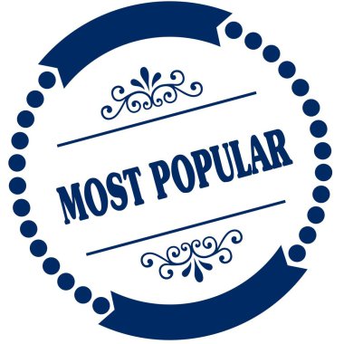 En popüler mavi mühür.