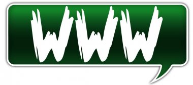 Www yeşil diyalog sözcük balonu.