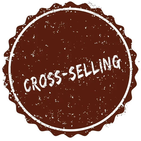 Grunge gummistämpel med texten Cross Selling skrivs inuti stämpel — Stockfoto