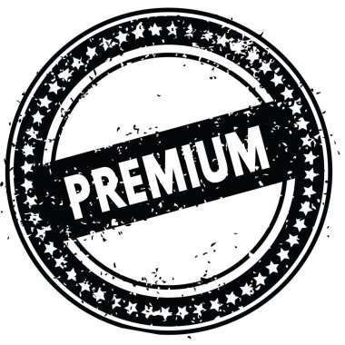Siyah Premium sıkıntılı lastik damgası doku ile.