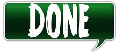 Yeşil diyalog sözcük balonu üzerinde yapılan.