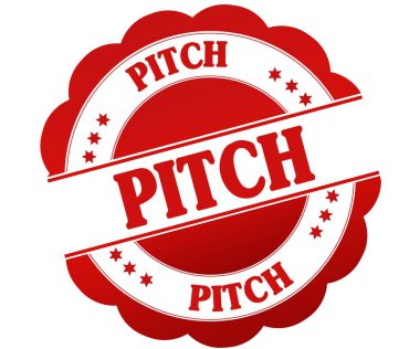 Pitch lastik damgası kırmızı