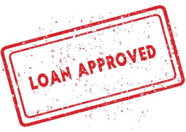 Lastik damga kırmızı kredi onayladı