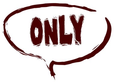 Konuşma balonu sadece mesaj ile kırmızı işaret çizdi.