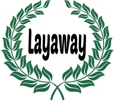 Yeşil defne etiket etikette ayırmak.