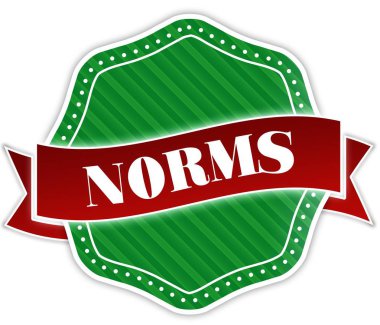 Yeşil kart normları metin üzerinde kırmızı kurdele ile.