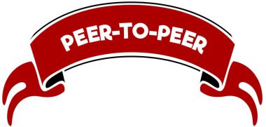 Peer To Peer kırmızı bant üzerinde.