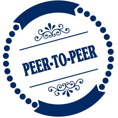 Peer To Peer mavi mühür.