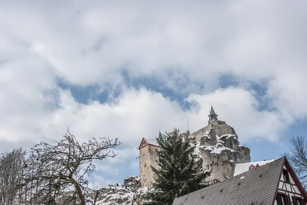 Старый замок в Баварии, Германия — стоковое фото