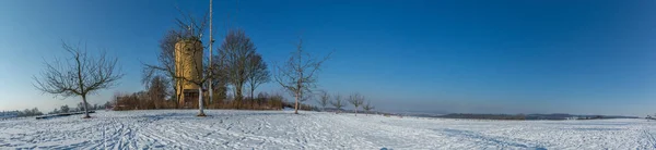 Winterpanorama in Bayern, Deutschland — Stockfoto