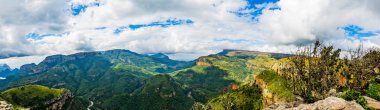 Panorama görünüm Blyde River Canyon, Güney Afrika