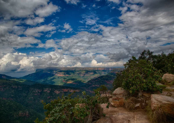 Paisaje en el cañón del río Blyde, Sudáfrica — Foto de Stock