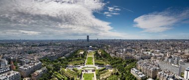 Paris, Champ de Mars, havadan görünümü