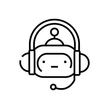 Automatic teller machine line icon, concept sign, outline vector illustration, linear symbol.