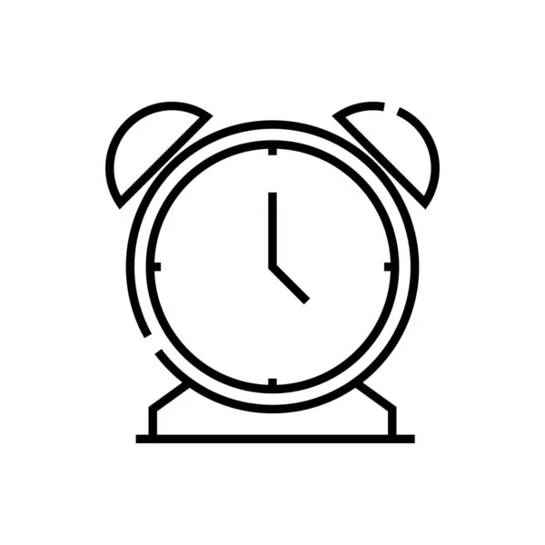 Alarm noise line icon, concept sign, outline vector illustration, linear symbol. — Wektor stockowy