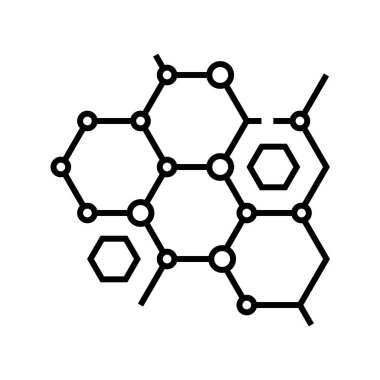Biological process line icon, concept sign, outline vector illustration, linear symbol.