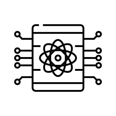 Data link line icon, concept sign, outline vector illustration, linear symbol.