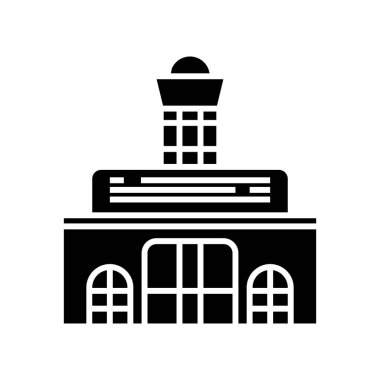 Mimari sanat simgesi, konsept illüstrasyon, vektör düz sembol, kabartma işareti.