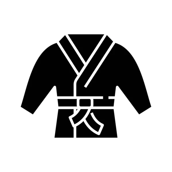 Asiatisk bekämpa svart ikon, begrepp illustration, vektor platt symbol, glyf tecken. — Stock vektor
