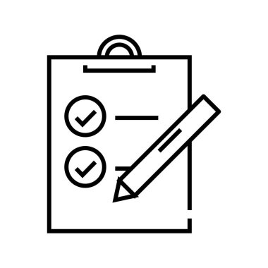 Hedef satır simgesini, konsept işaretini, ana vektör illüstrasyonunu, doğrusal sembolü düzenle.