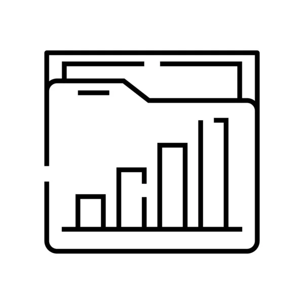 Icono de línea métrica, signo de concepto, ilustración de vectores de contorno, símbolo lineal . — Archivo Imágenes Vectoriales