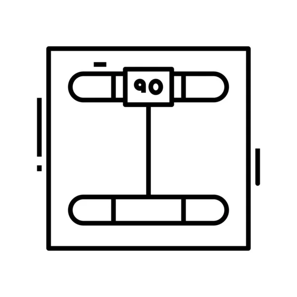 Icône de ligne d'équipement médical, signe conceptuel, illustration vectorielle de contour, symbole linéaire . — Image vectorielle