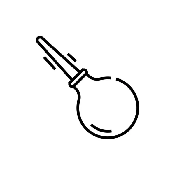 Medicine tool line icon, concept sign, outline vector illustration, linear symbol. — Stok Vektör