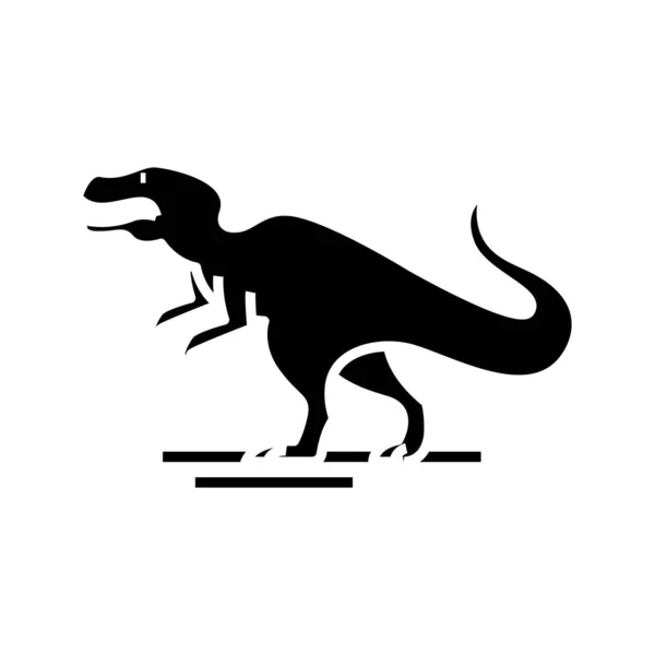 Evolution animal icône noire, illustration de concept, symbole plat vectoriel, signe de glyphe . — Image vectorielle