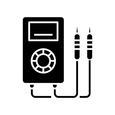 Equipment black icon, concept illustration, vector flat symbol, glyph sign.