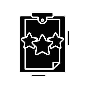 Effective work black icon, concept illustration, vector flat symbol, glyph sign.