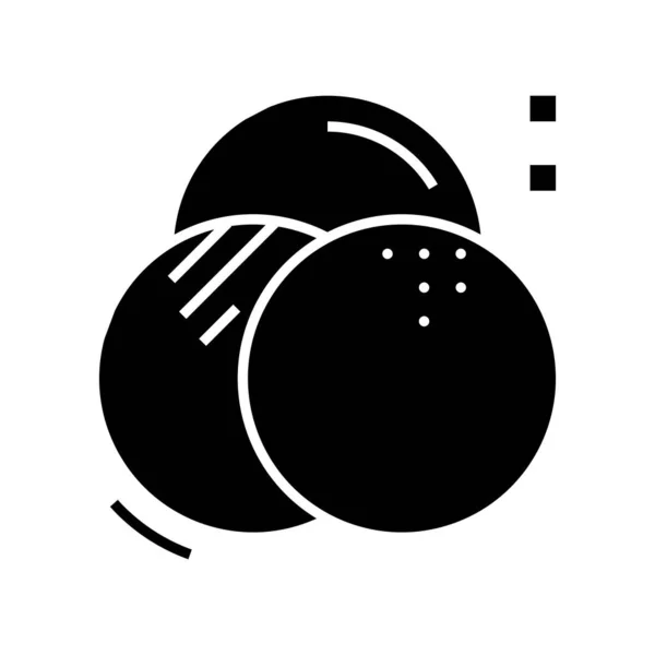 Filters black icon, concept illustration, vector flat symbol, glyph sign. — ストックベクタ