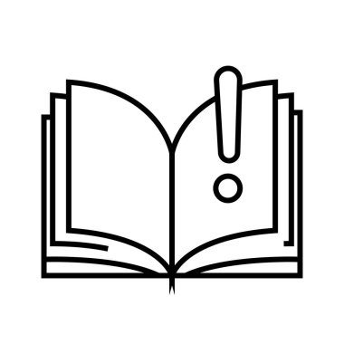 Notemark line icon, concept sign, outline vector illustration, linear symbol.