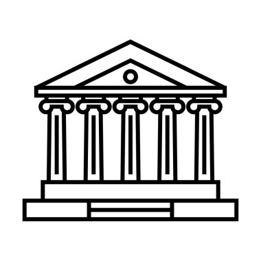 Museums line icon, concept sign, outline vector illustration, linear symbol.