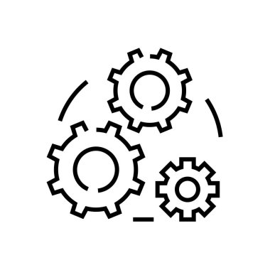 Preferences line icon, concept sign, outline vector illustration, linear symbol.