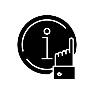 High technologies black icon, concept illustration, vector flat symbol, glyph sign.