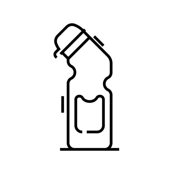 Whistle line icon, concept sign, outline vector illustration, linear symbol. — Stockvektor