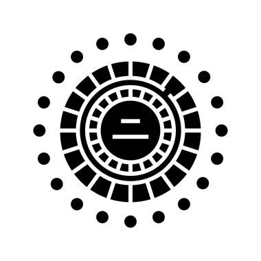 Needles set black icon, concept illustration, vector flat symbol, glyph sign.