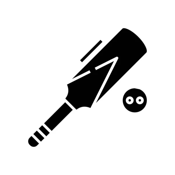 Squash black icon, concept illustration, vector flat symbol, glyph sign. — Stok Vektör