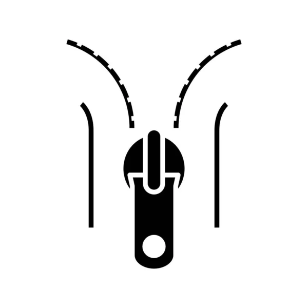 Icona della linea cerniera, segno concettuale, illustrazione vettoriale contorno, simbolo lineare . — Vettoriale Stock