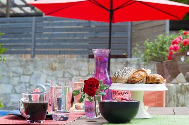 havuz tarafı Odaya Servis Kahvaltı