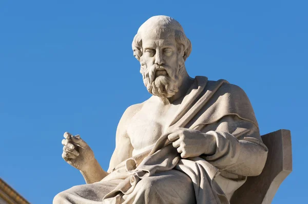 Classic Plato statue — Stock Photo, Image