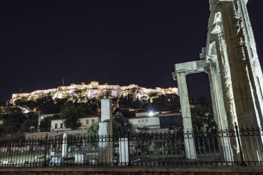 roman agora ve Akropolis kadar görünümünde
