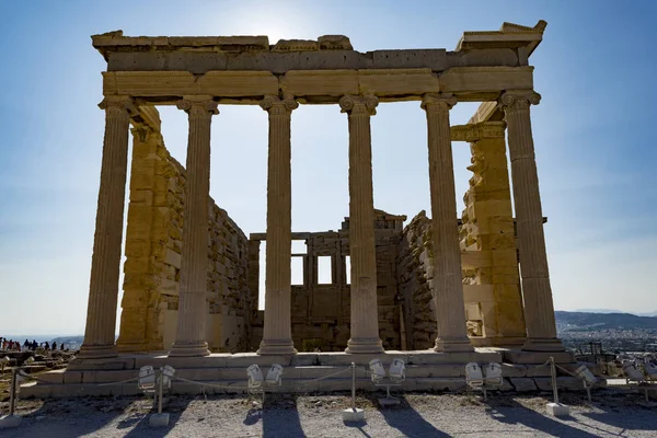 Erechtheum in acks — стоковое фото