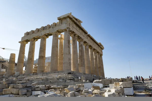 Парфенон, Акрополь, у — стокове фото